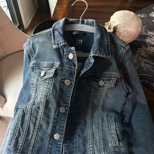 Size small girls gap denim coat